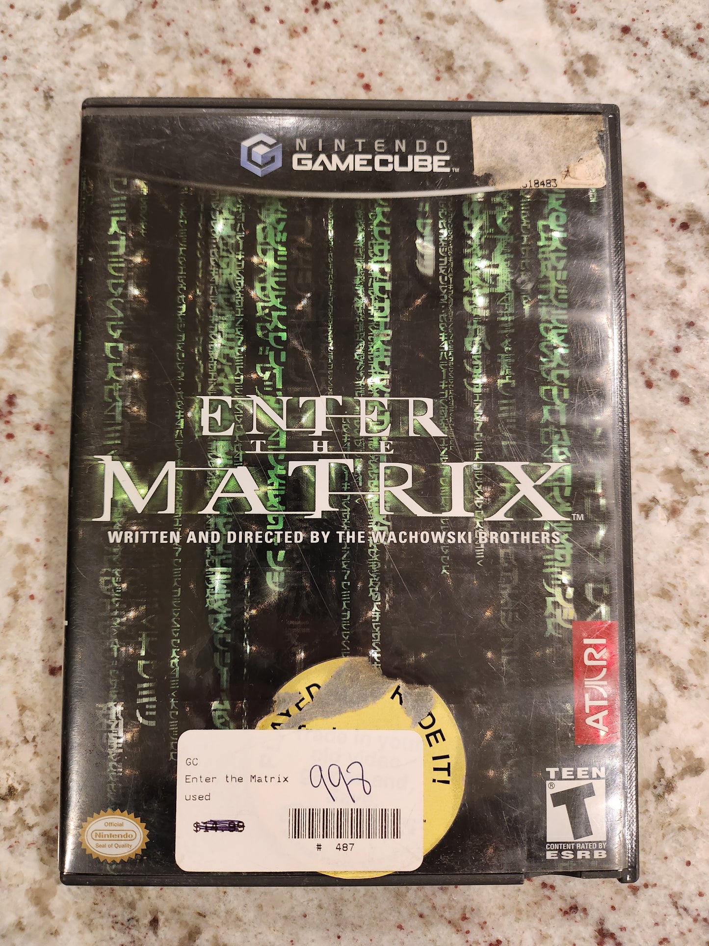 Entrez dans la matrice Nintendo GameCube