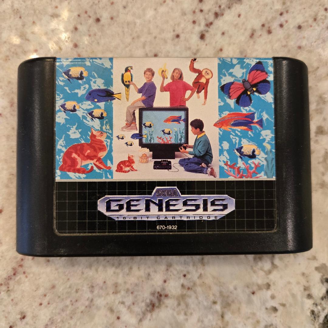 Panier NBA JAM Sega Genesis. et boîte seulement