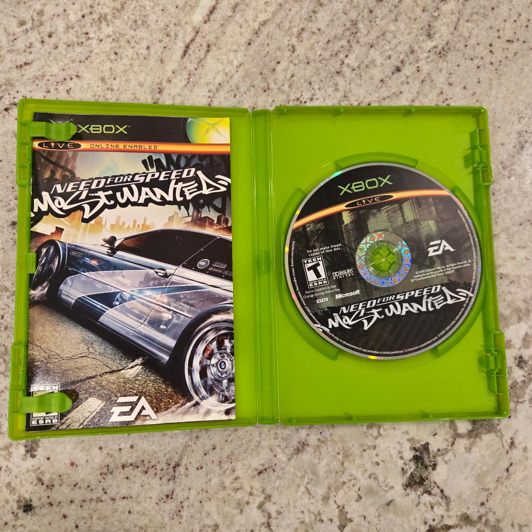 Xbox Original Console Complete w/ Need For Speed Most Wanted Game CIB | Sale 152.00 at checkout
