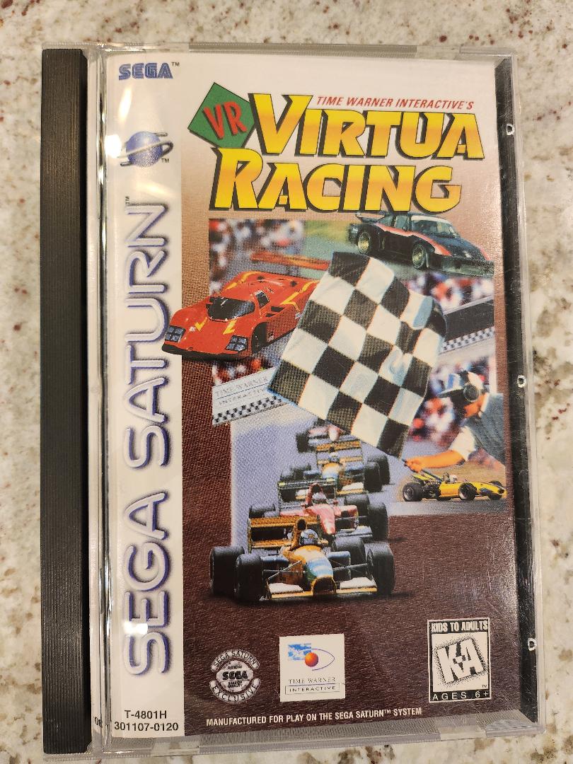 VR Virtua Racing (Sega Saturn, 1996) CIB