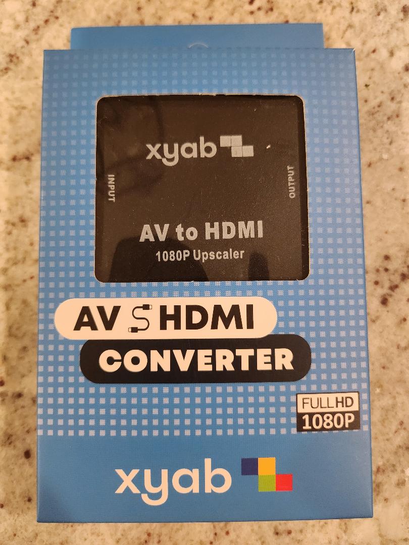 RCA to HDMI Converter Adapter