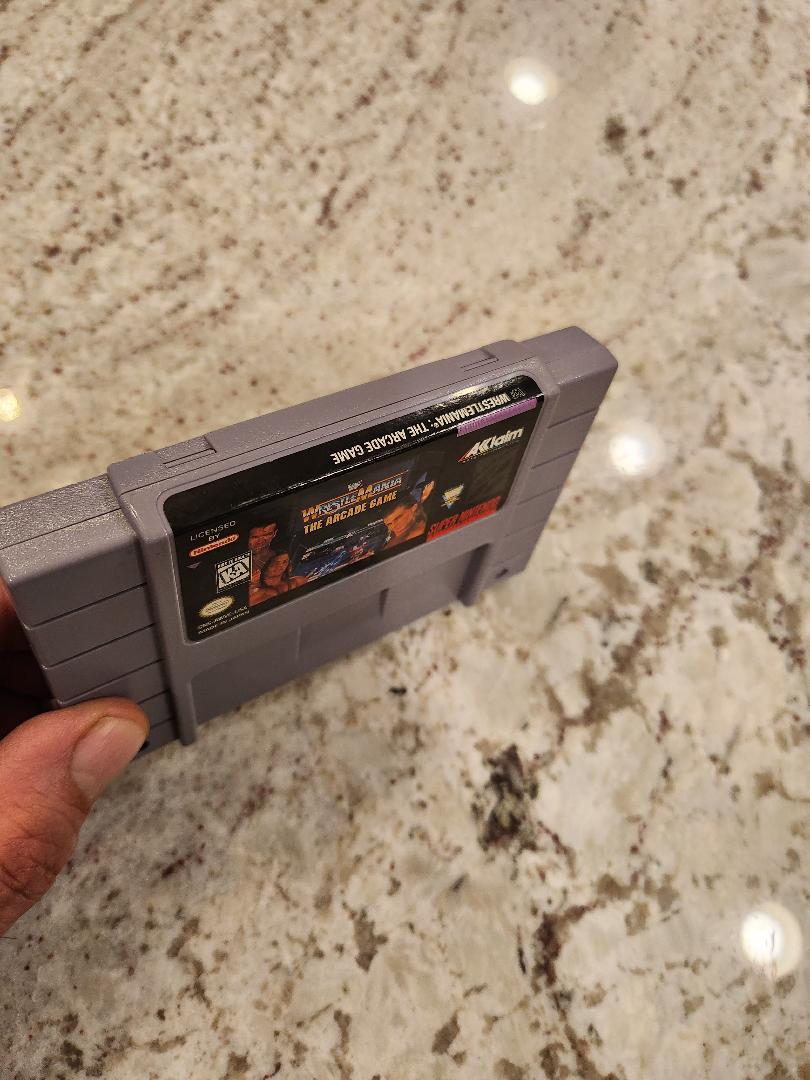 WWF WrestleMania El juego de arcade SNES