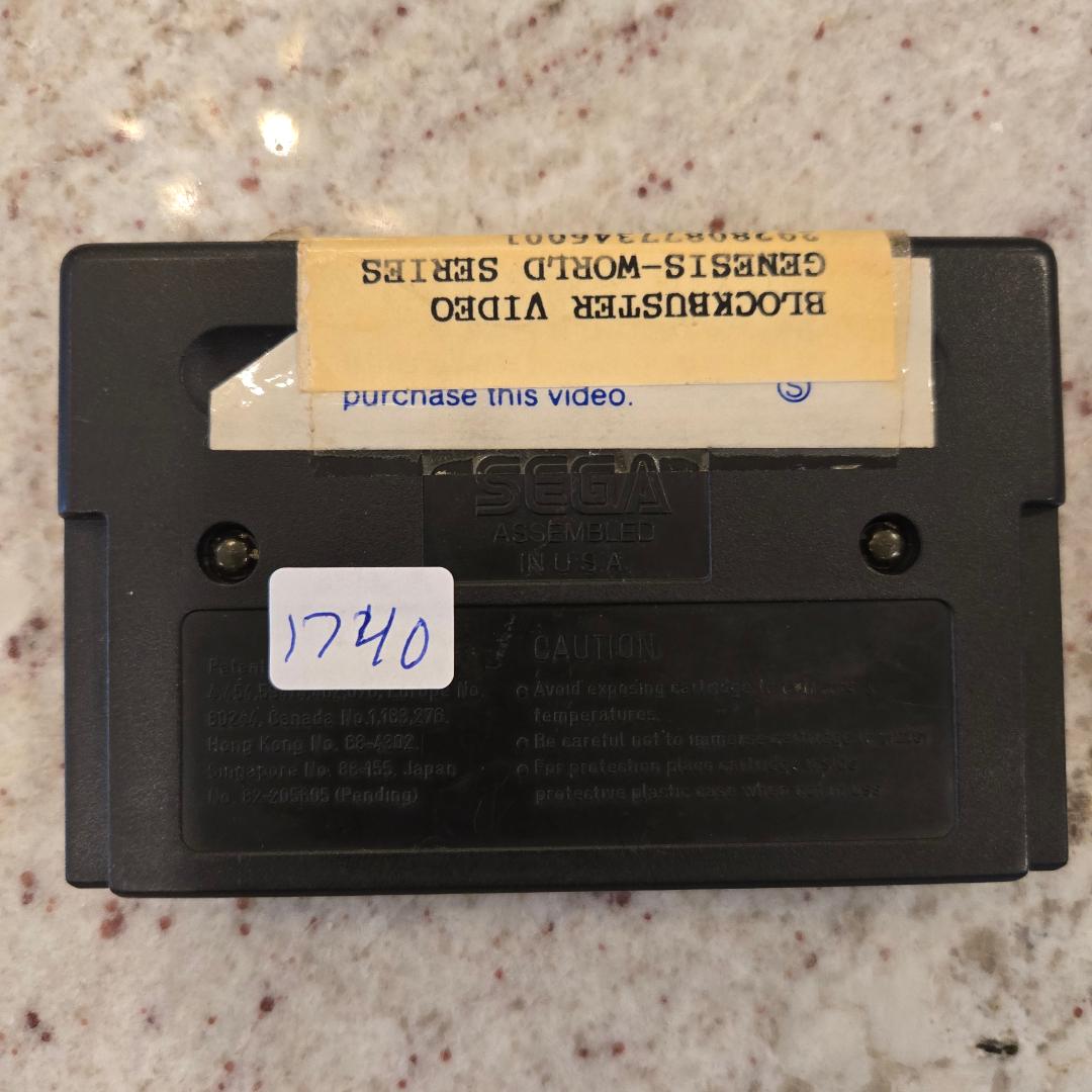 Panier NBA JAM Sega Genesis. et boîte seulement