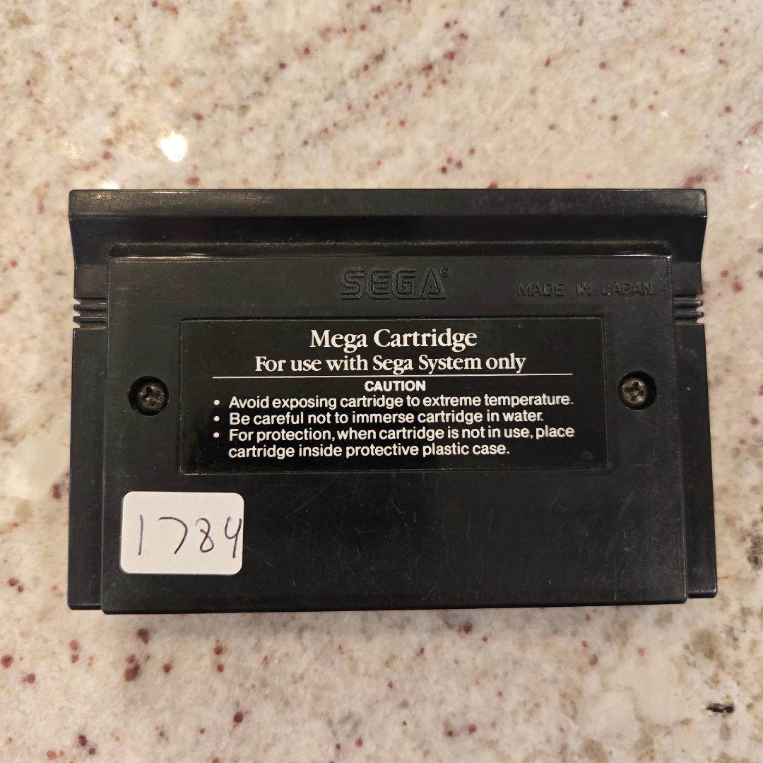 Rampage Sega Master Cart Only!