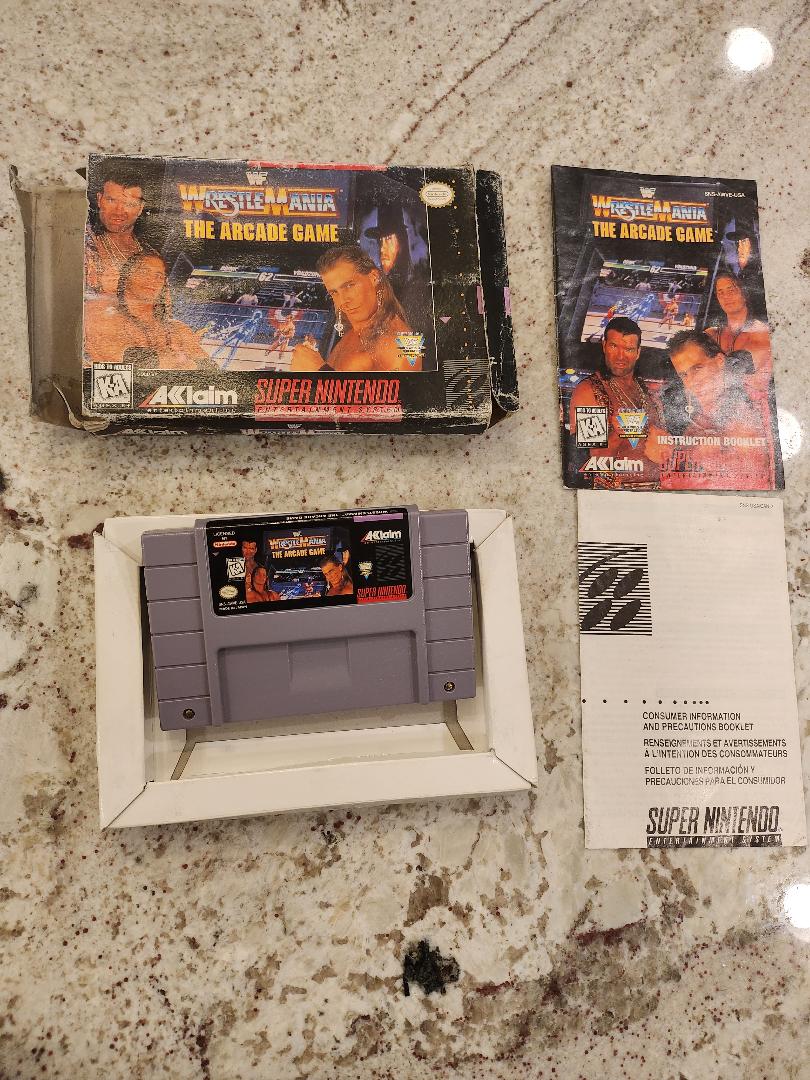 WWF WrestleMania El juego de arcade SNES