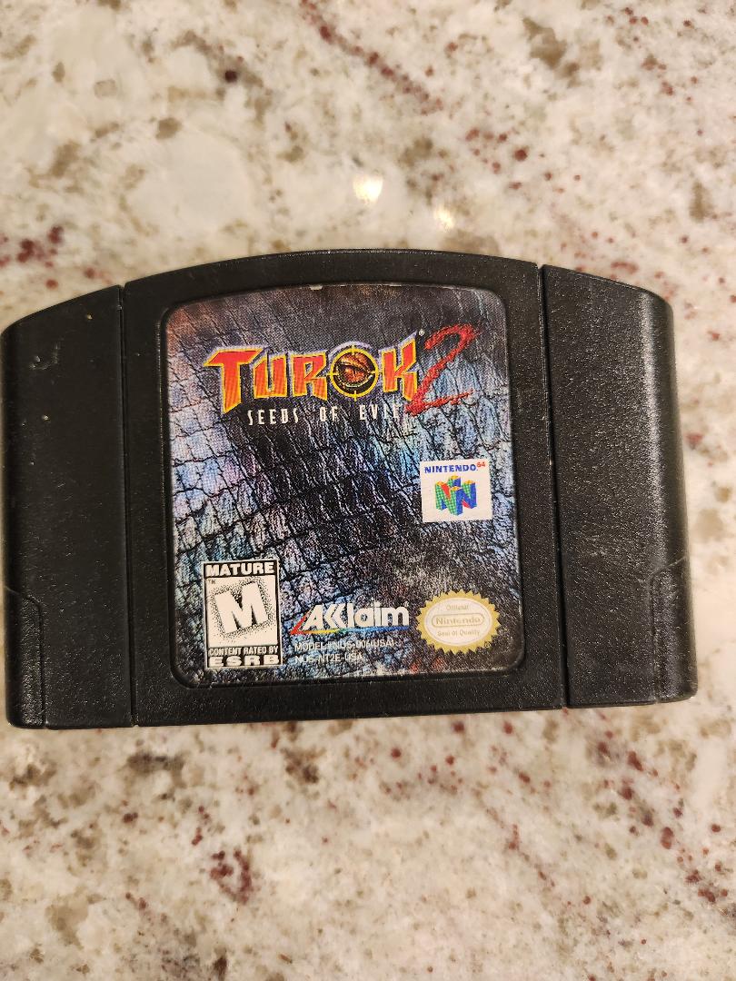 Turok 2: Seeds of Evil N64 Game