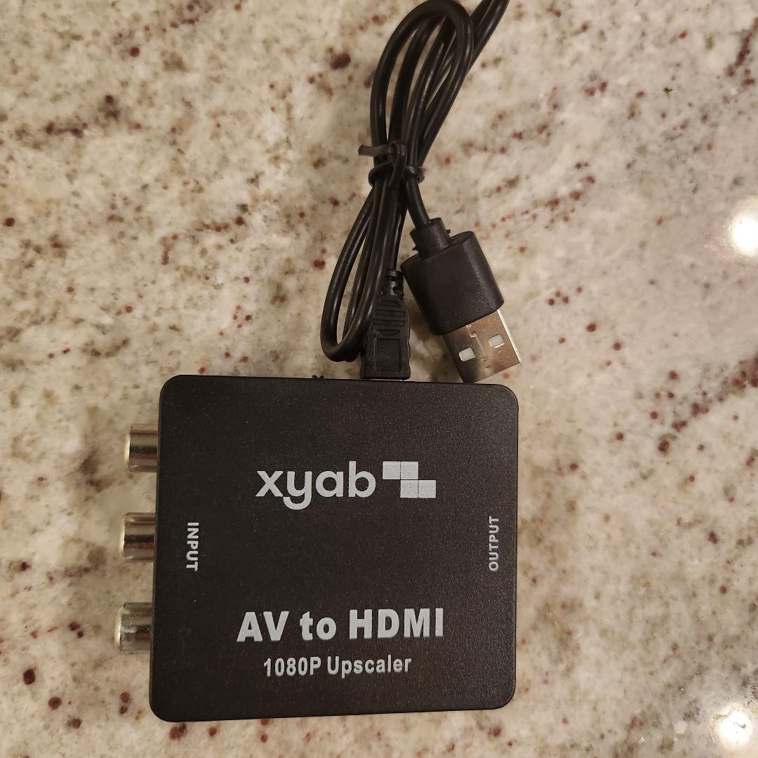 AV to HDMI Adapter Converter Full HD 1080P Brand New