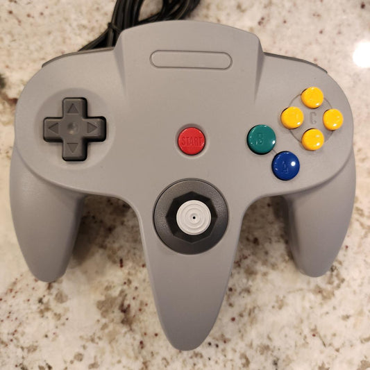 Nintendo 64 System N64 Console w/ 2 New Controllers | Clean