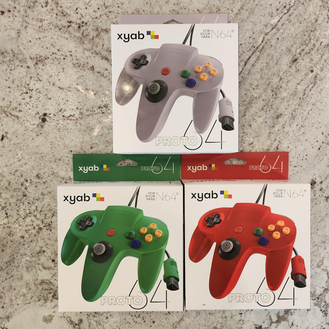 Proto64 Controller Red for N64 Nintendo 64 Brand New