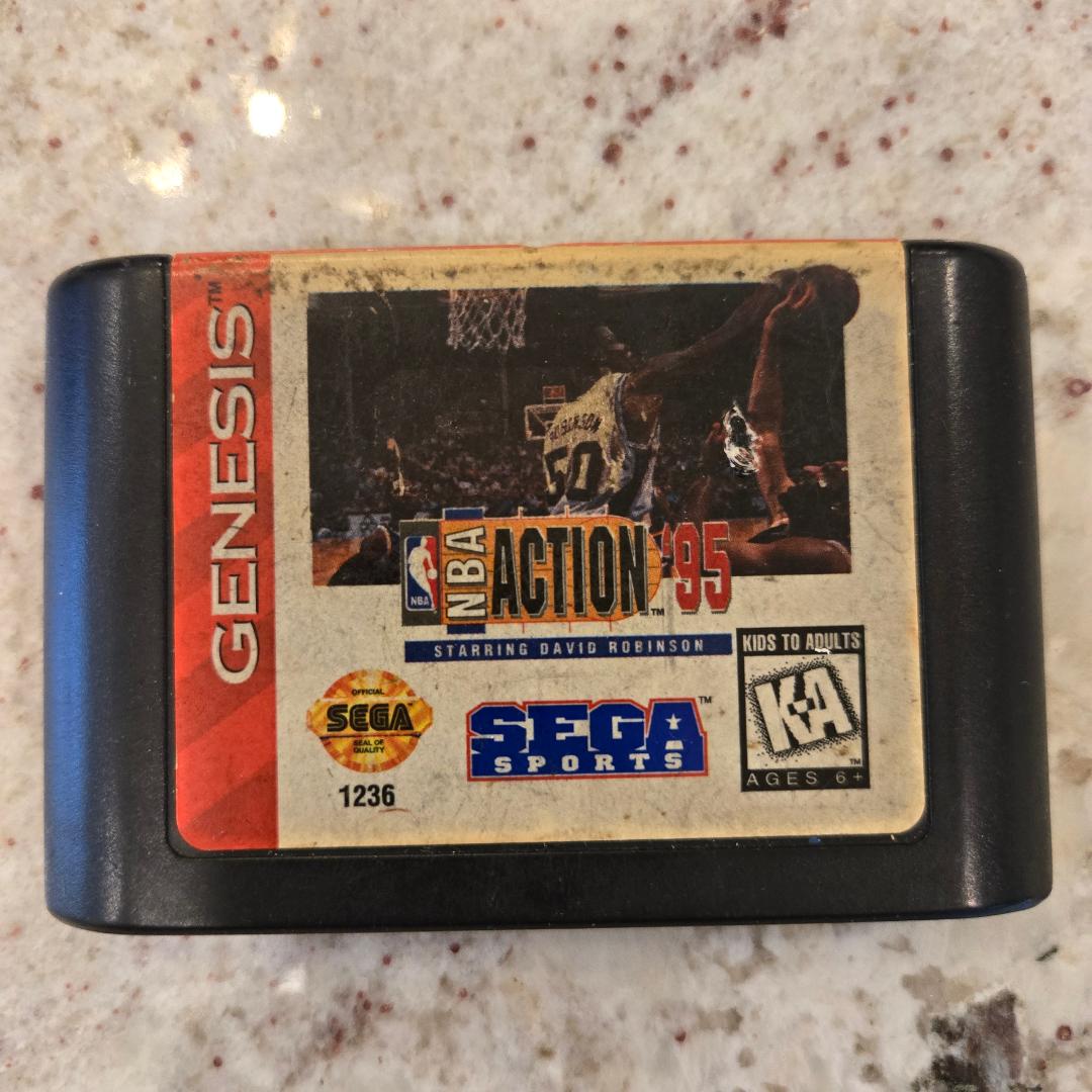 Panier NBA JAM Sega Genesis. et boîte seulement