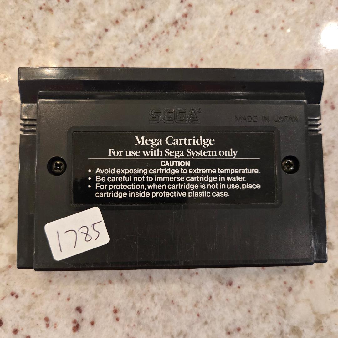 Parlour Games Sega Master Cart Only!