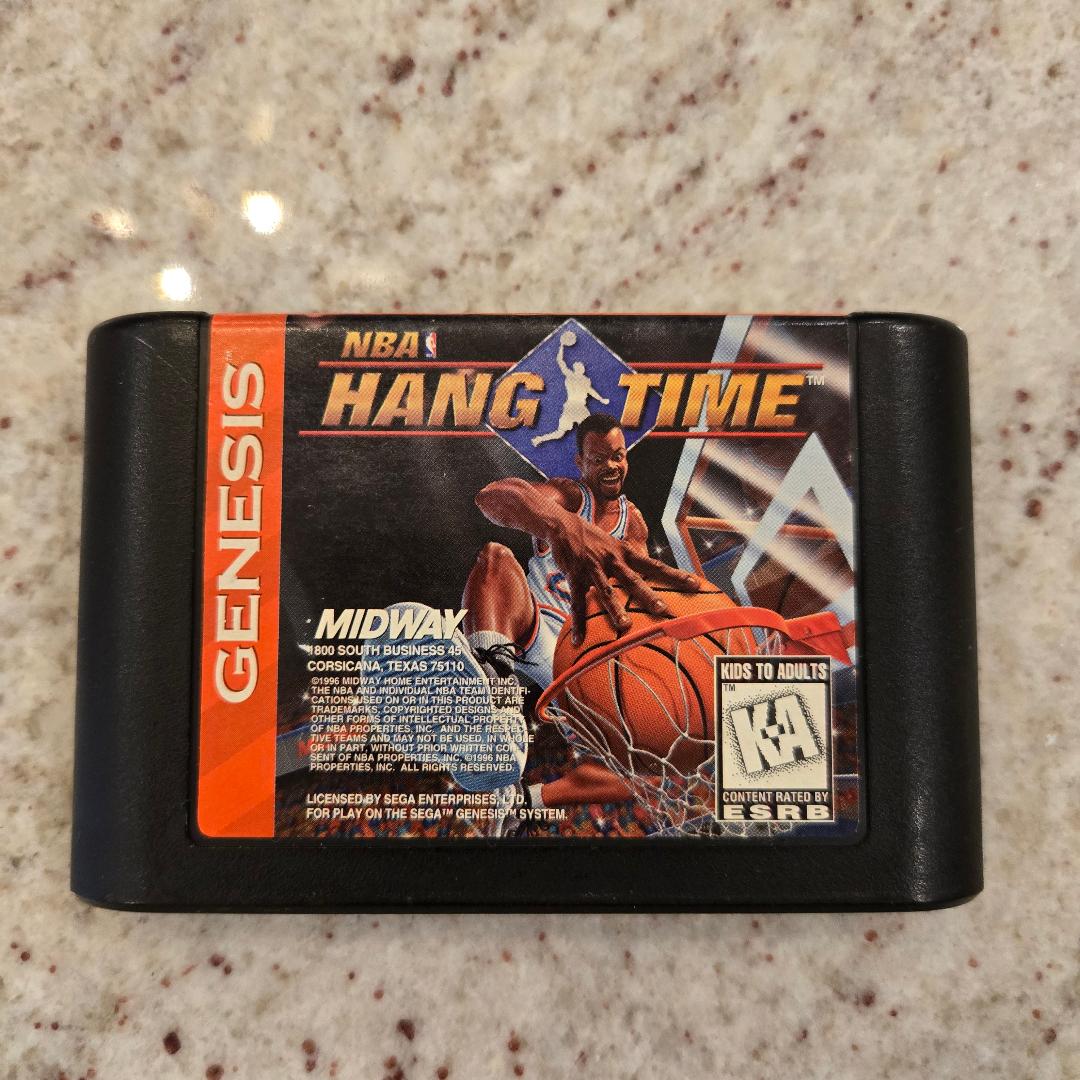 Carrito NBA JAM Sega Genesis. y caja solamente