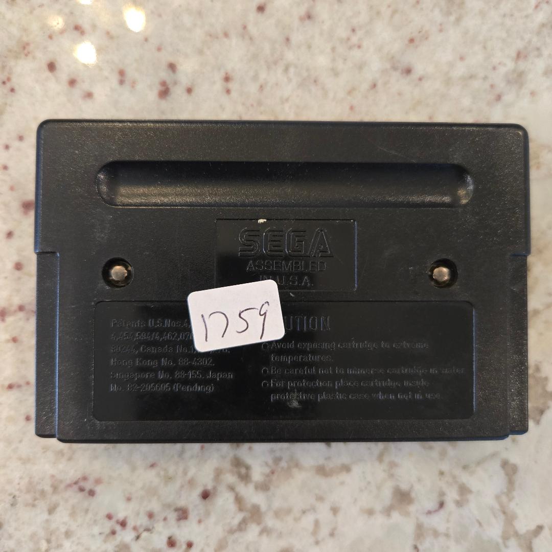 Carrito NBA JAM Sega Genesis. y caja solamente