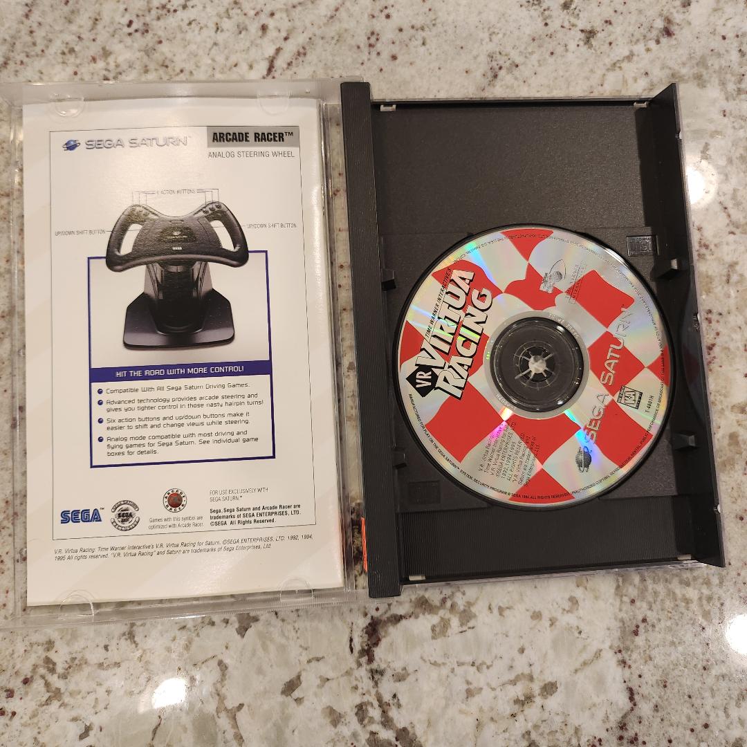 VR Virtua Racing (Sega Saturn, 1996) CIB