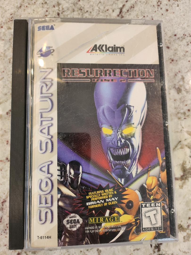 Rise 2: Resurrection (Sega Saturn) Complete CIB w/ Reg Card