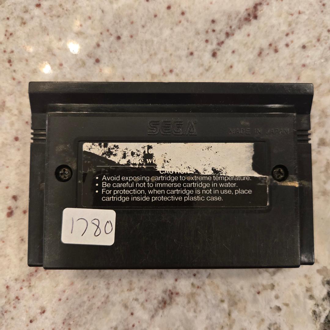 Thunder Blade Sega Master Cart Only