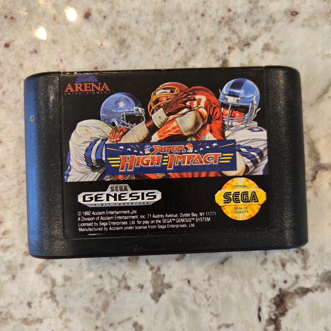 Panier NBA JAM Sega Genesis. et boîte seulement