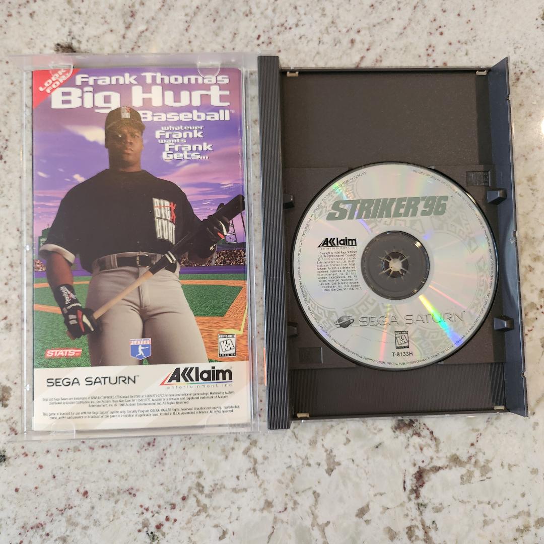 Striker 96 (Sega Saturn, 1996) CIB