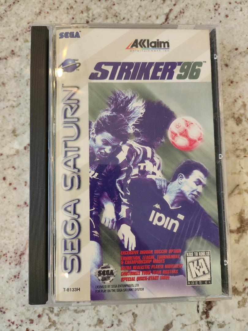 Striker 96 (Sega Saturn, 1996) CIB