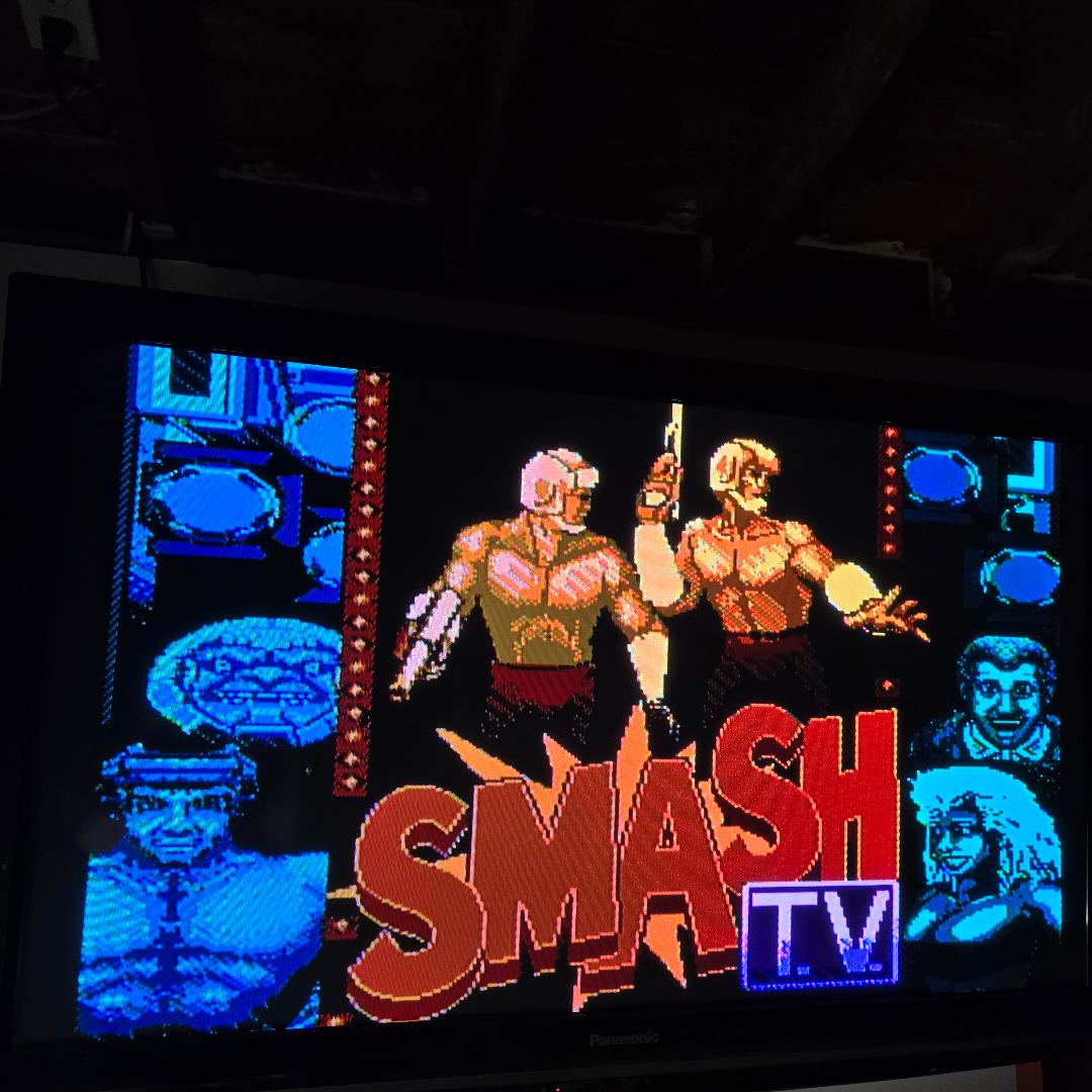 Smash TV Nintendo NES