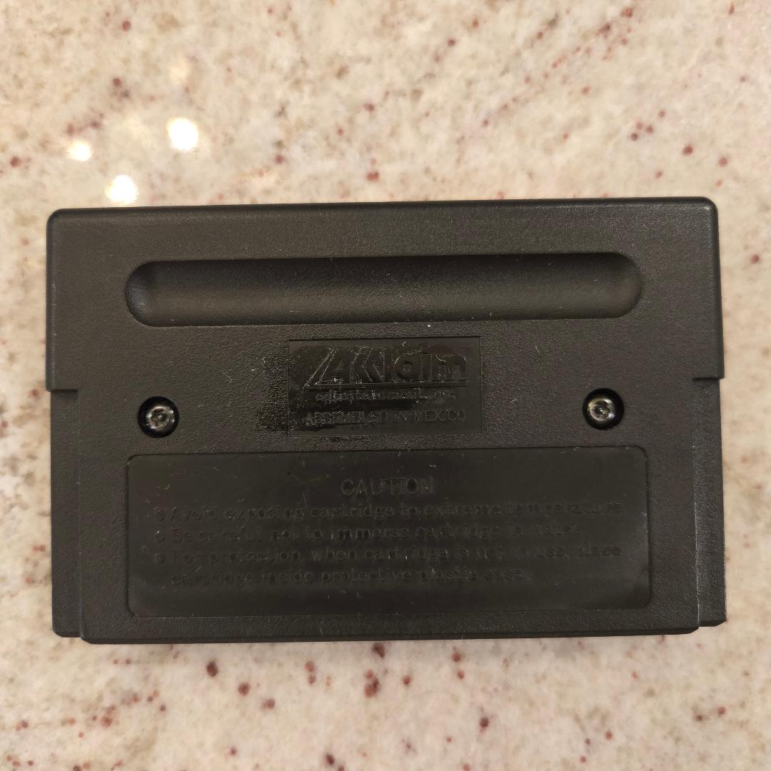 Carrito NBA JAM Sega Genesis. y caja solamente