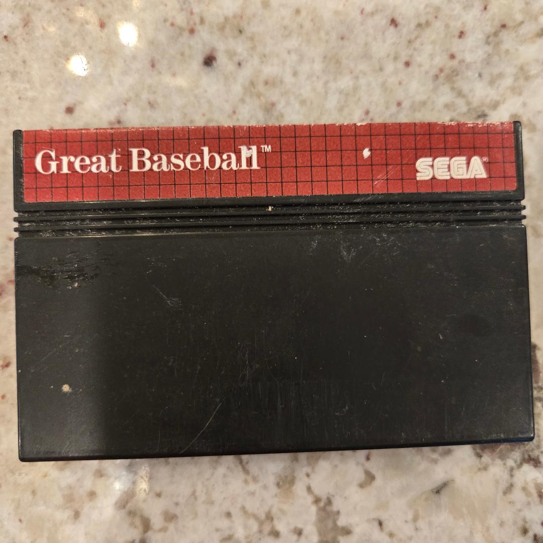 Great Basketball Sega Master Cart Only