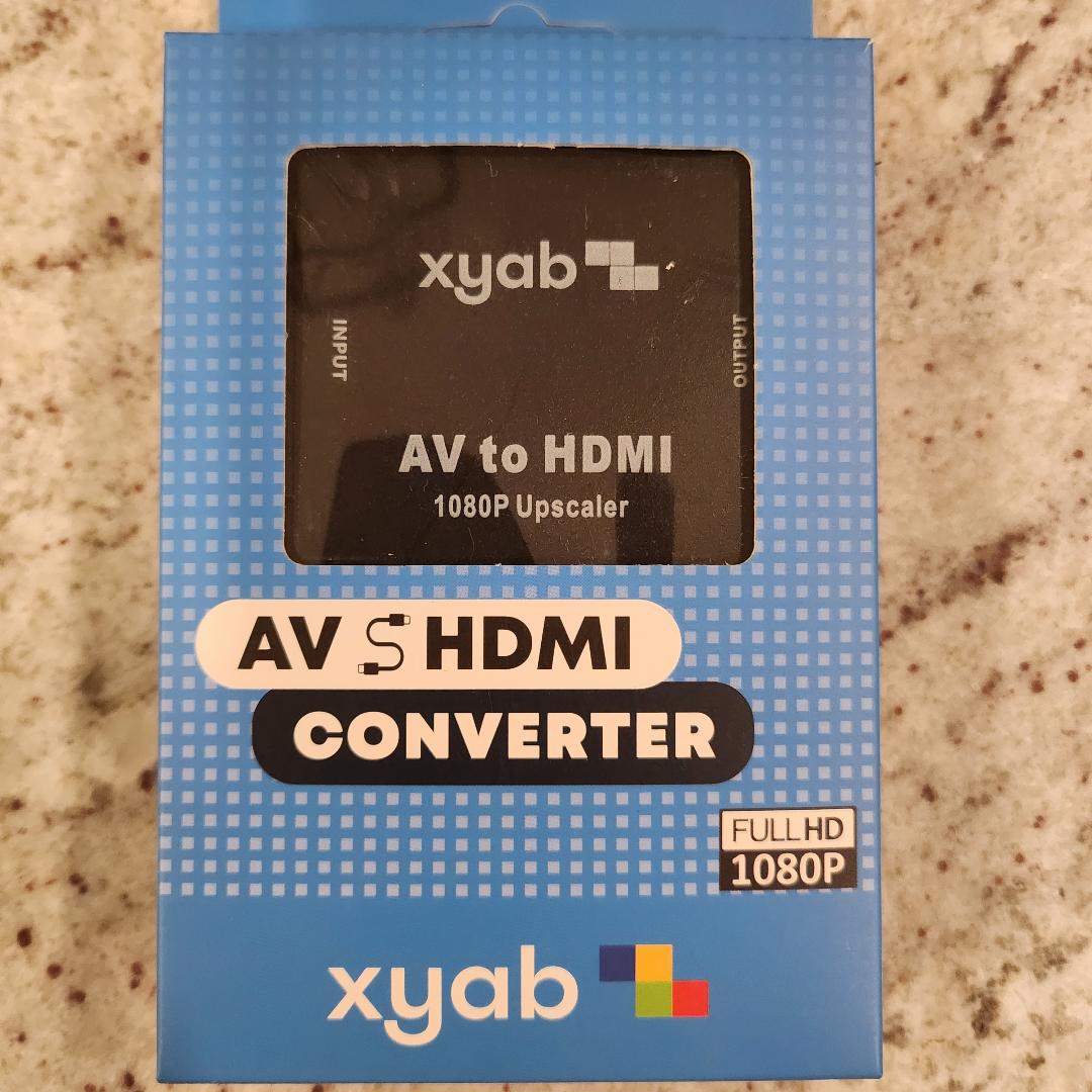 AV to HDMI Adapter Converter Full HD 1080P Brand New