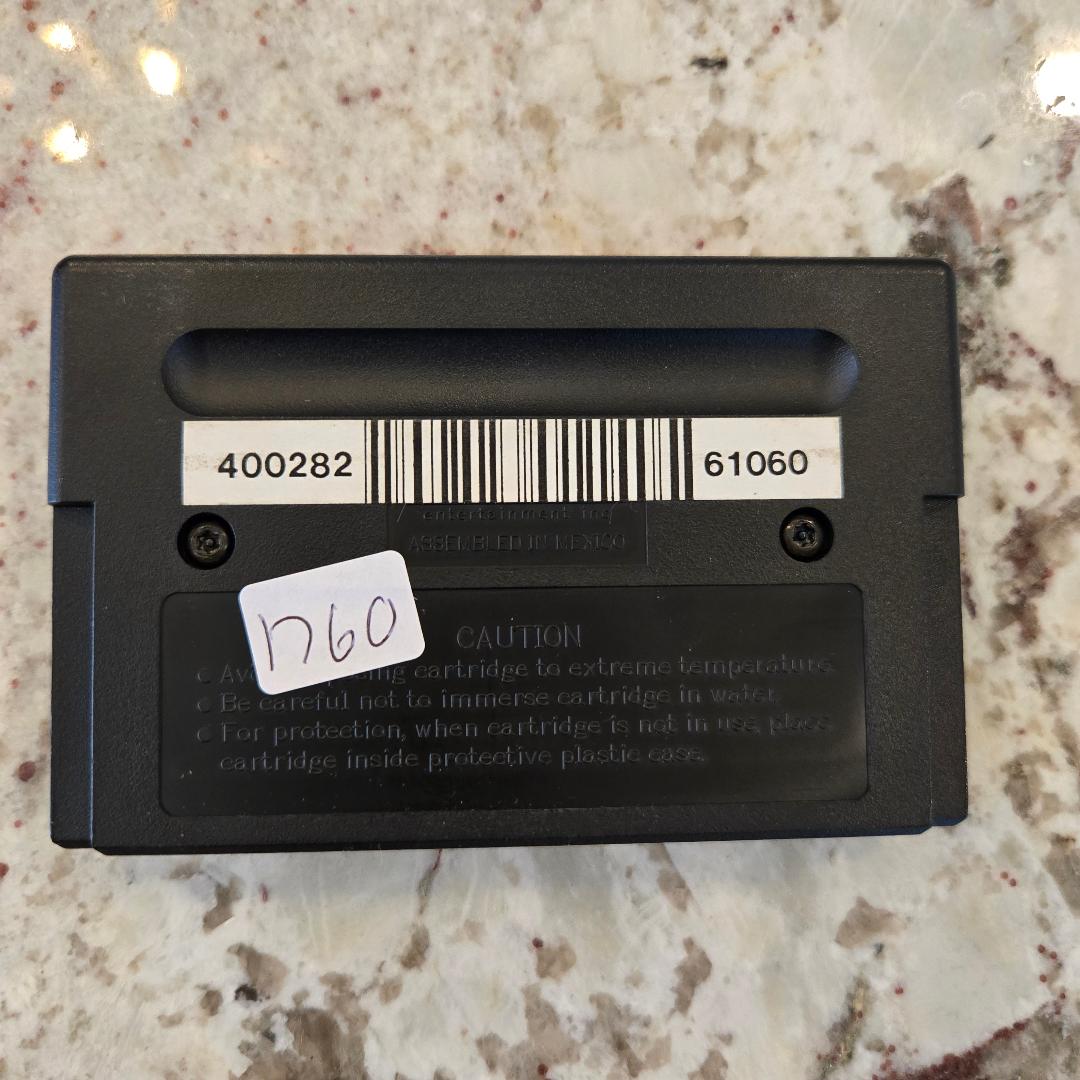 Carrito NBA JAM Sega Genesis. y caja solamente
