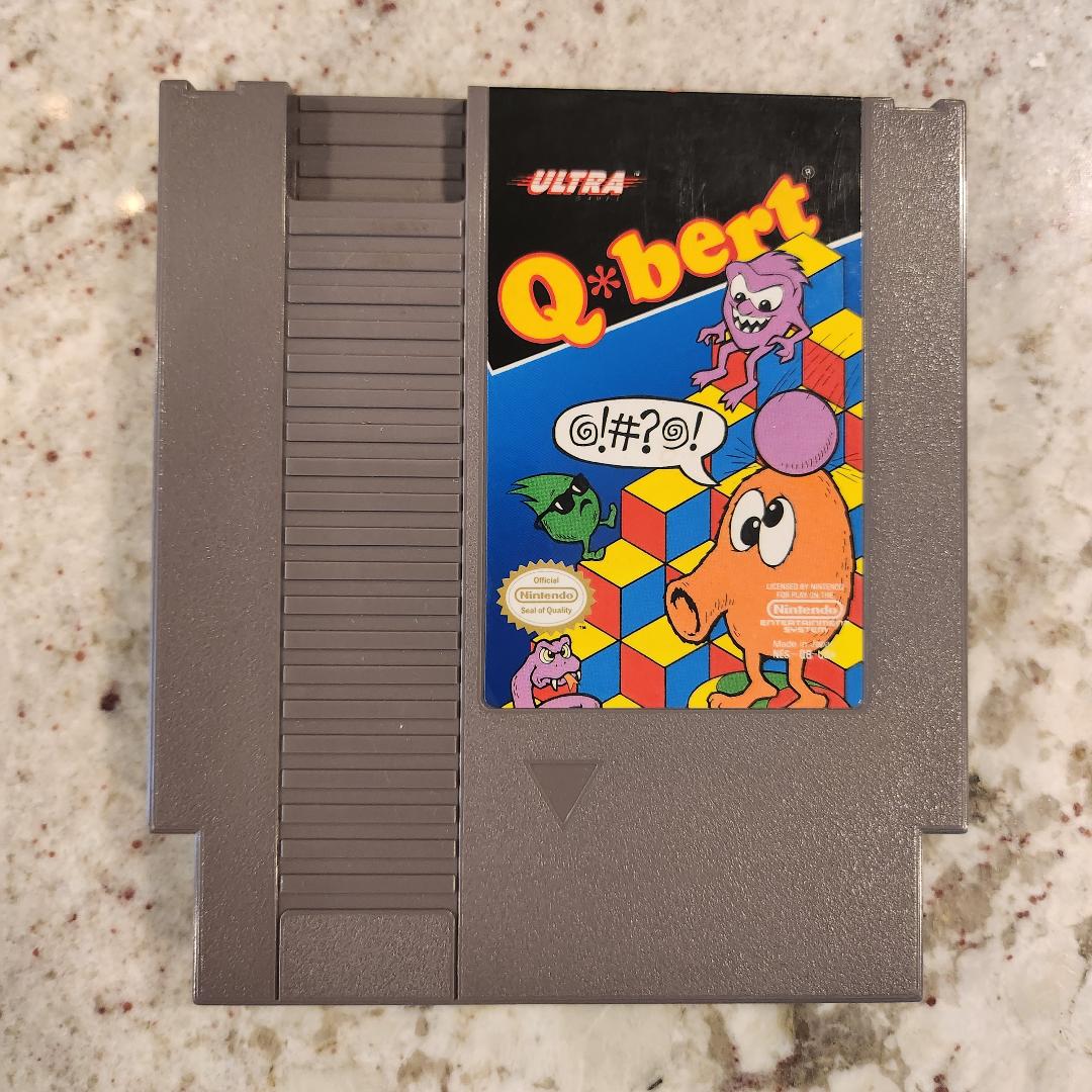 Q*bert Nintendo NES | Qbert CIB