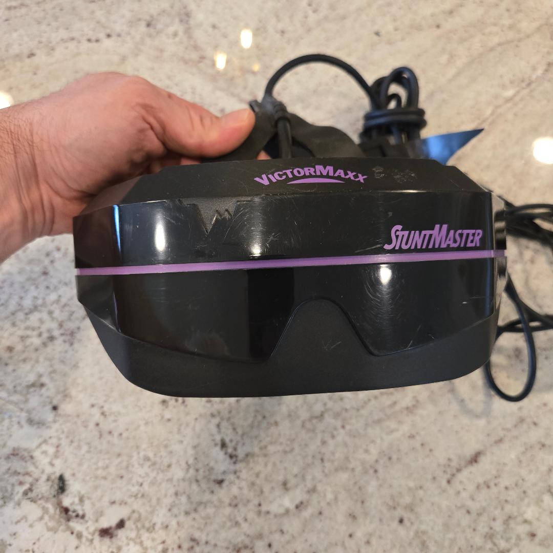 VictorMaxx Stuntmaster Virtual Reality Headset Super Nintendo SNES