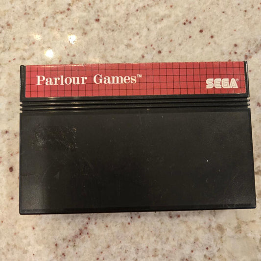 Parlour Games Sega Master Cart Only!