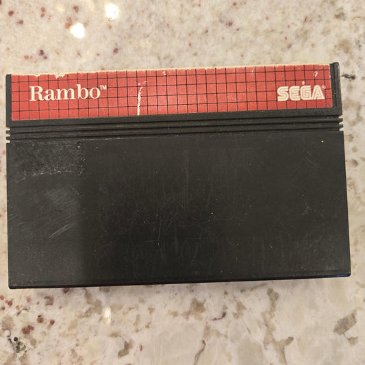 Rambo Sega Master System Cart Only!