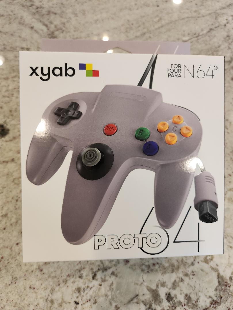 N64 Controller Grey for Nintendo 64, Proton64 Brand New