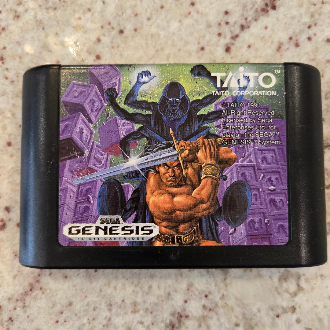 Panier NBA JAM Sega Genesis. et boîte seulement