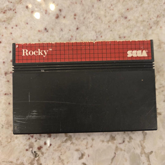 Rocky Sega Master System Cart Only!