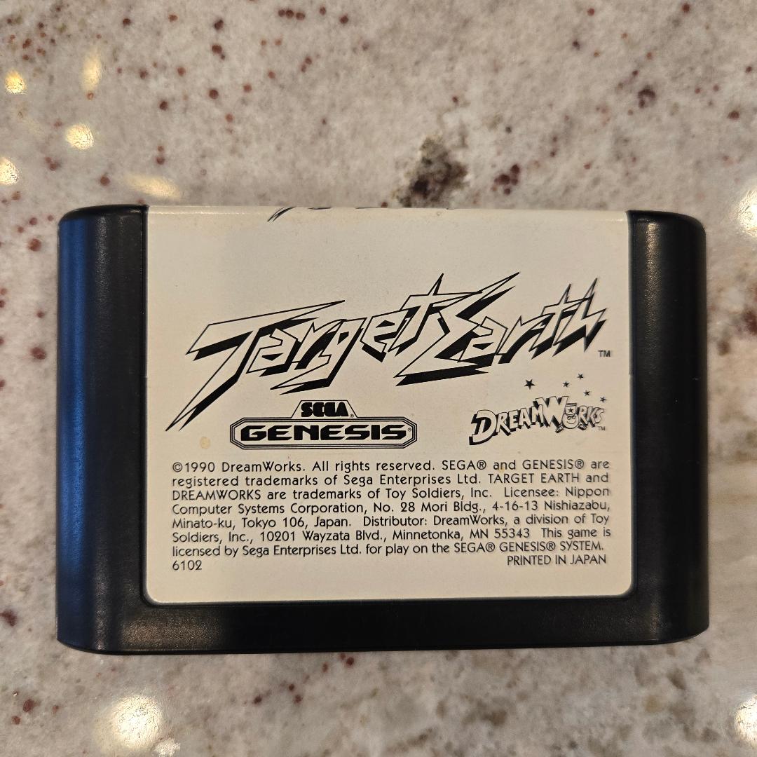 Panier NBA JAM Sega Genesis. et boîte seulement