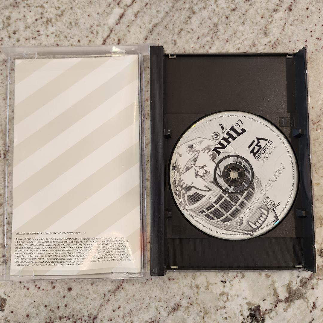 NHL 97 (Sega Saturn, 1996) CIB