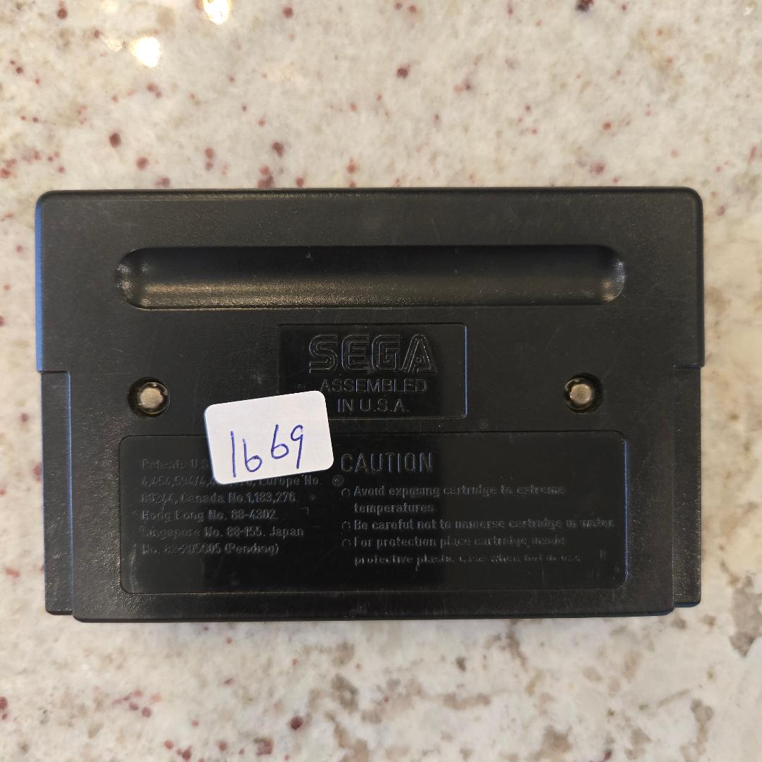 Carrito NBA JAM Sega Genesis. y caja solamente
