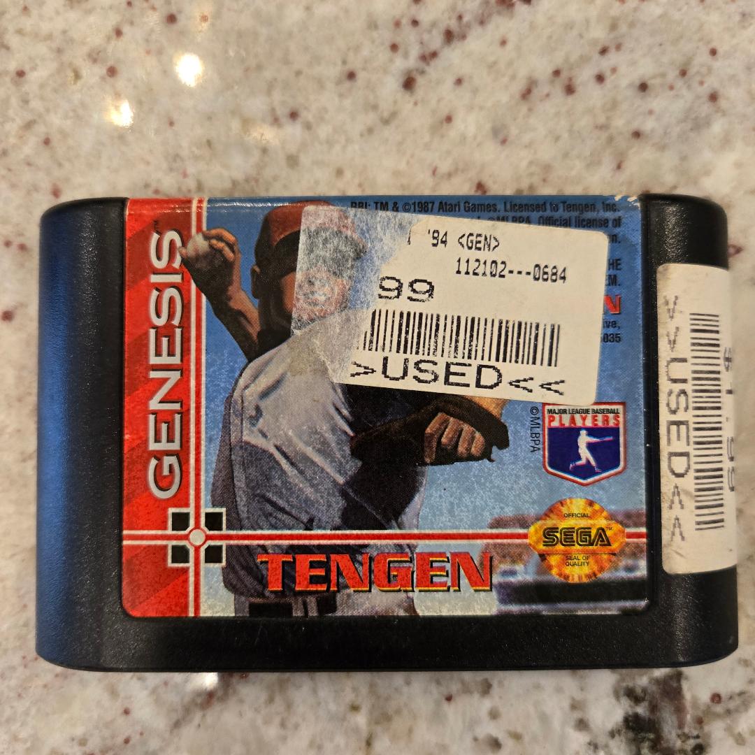 Panier NBA JAM Sega Genesis. et boîte seulement