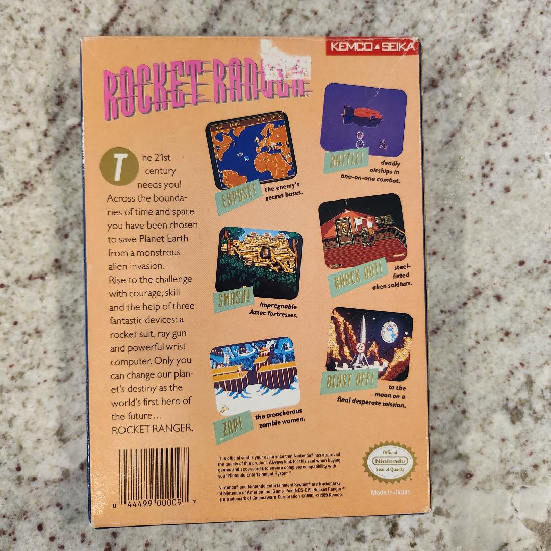 Cohete Ranger Nintendo NES CIB