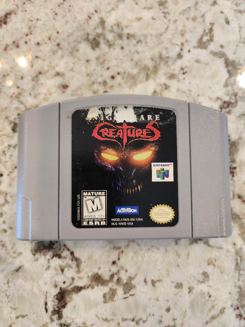 Nightmare Creatures N64 Game