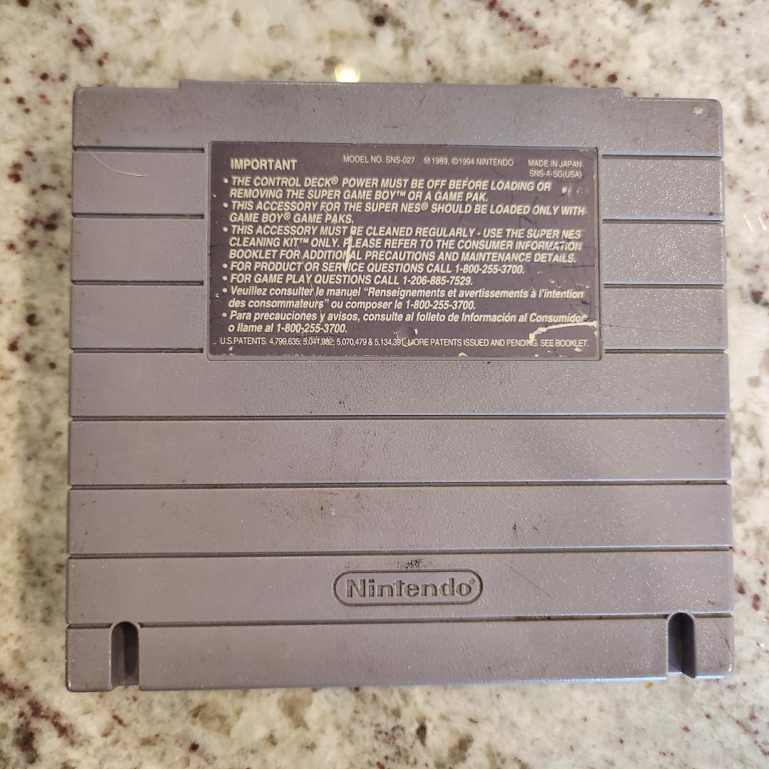 Super GameBoy Adapter Nintendo SNES
