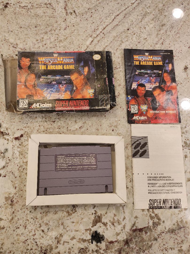 WWF WrestleMania El juego de arcade SNES