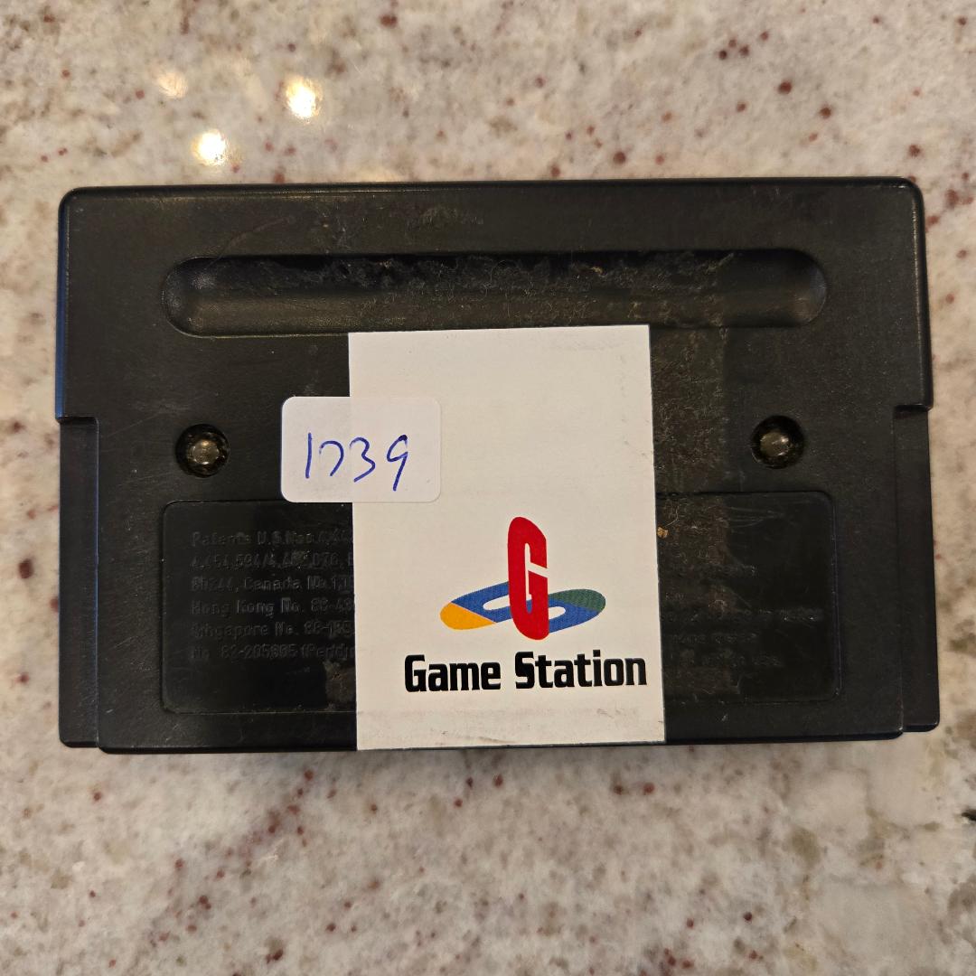 Panier NBA JAM Sega Genesis. et boîte seulement