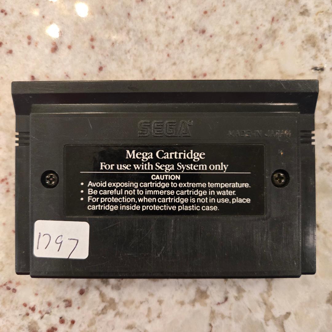 Rambo Sega Master System Cart Only!