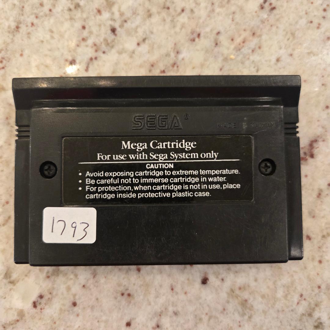 Hang On & Safari Hunt Sega Master System Cart Only!