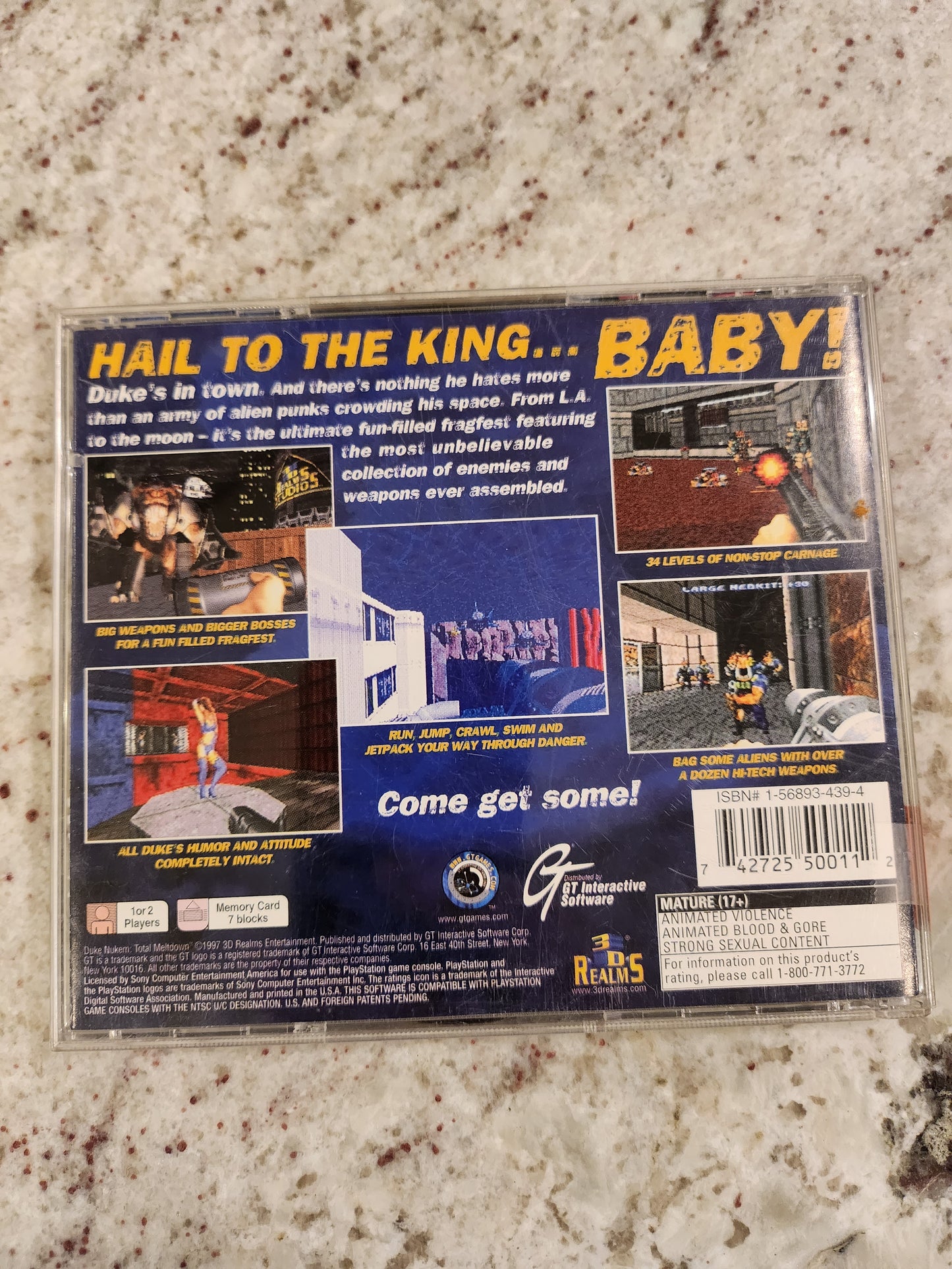 Duke Nukem : Total Meltdown PS1