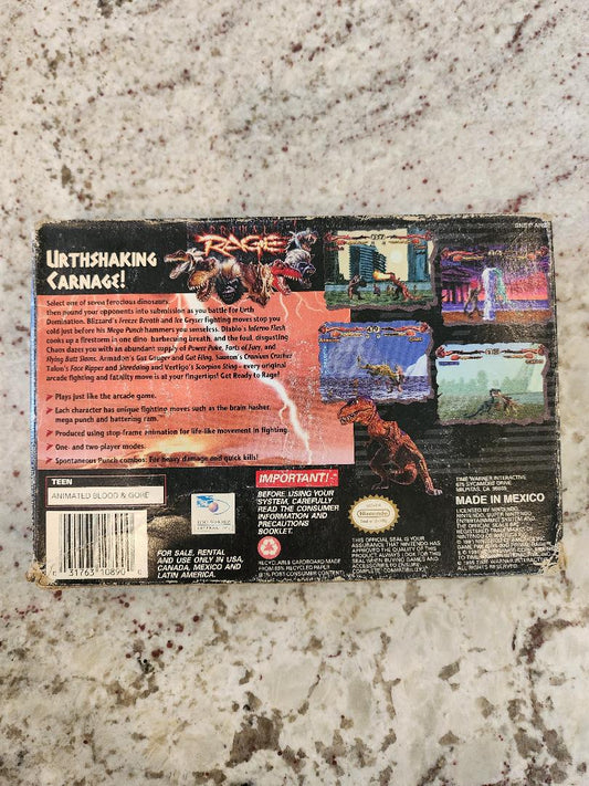 Rage primordiale SNES