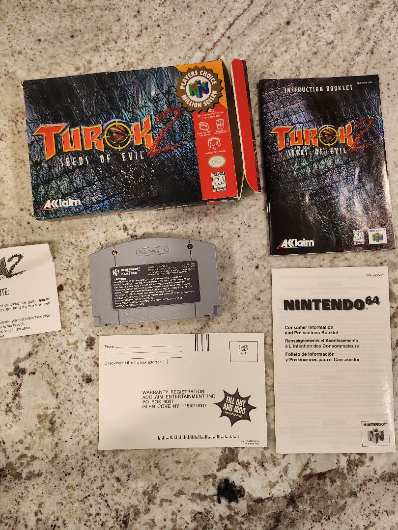 Turok 2: Seeds of Evil N64