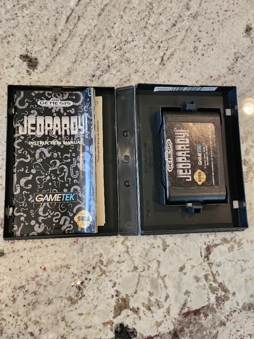 Jeopardy Sega Genesis CIB